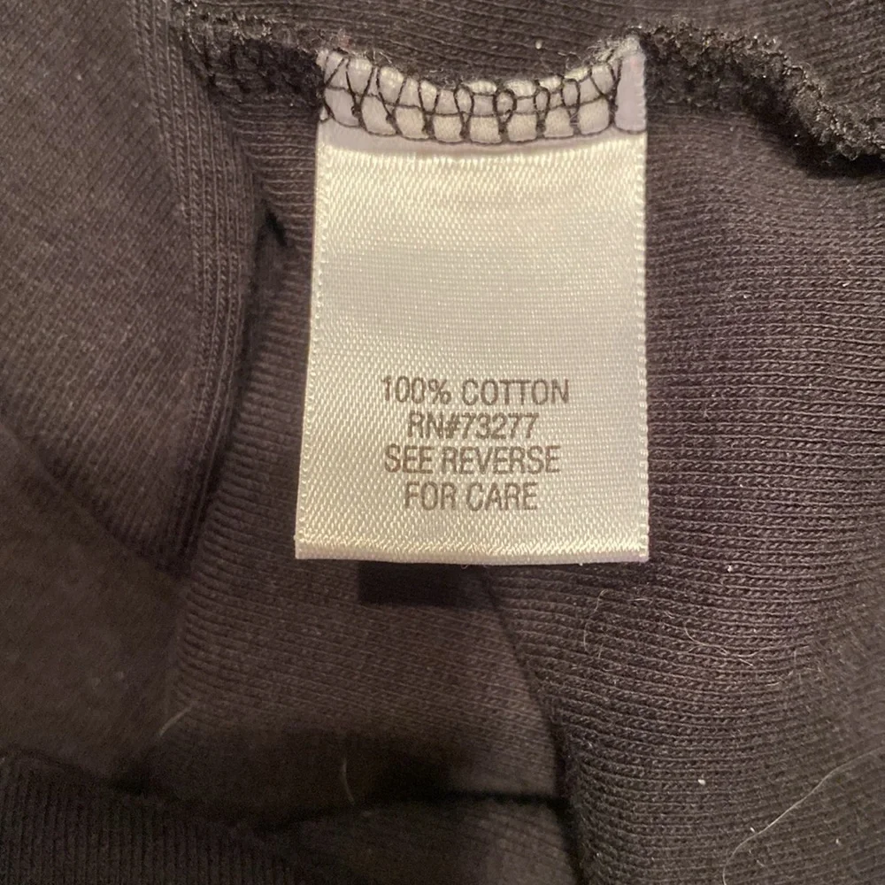 Croft&Barrow Black T-shirt - Picture 4 of 4